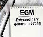 Sign for an Extraordinary General Meeting